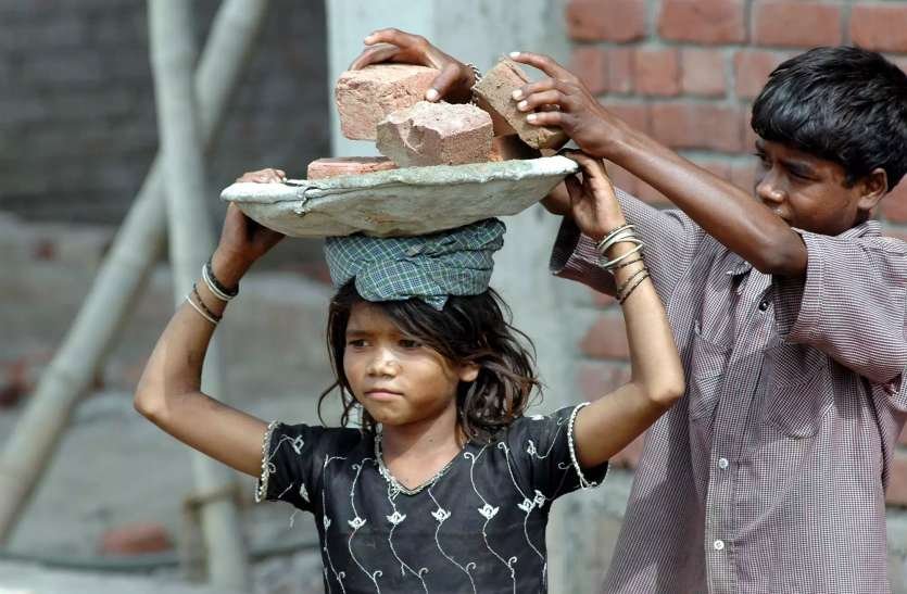दुनिया भर में बाल श्रम बच्चों की संख्या 160 मिलियन लगभग