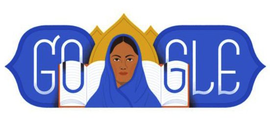 Icon fatima sheikh Google-doodle 2022