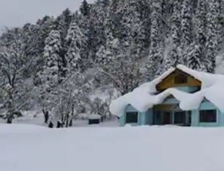 Kashmir Snow Valley Image: Gulmarg minus 10 degree