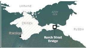 The Kerch Strait Bridge shows Russia's biggest economic loss, 3 dead