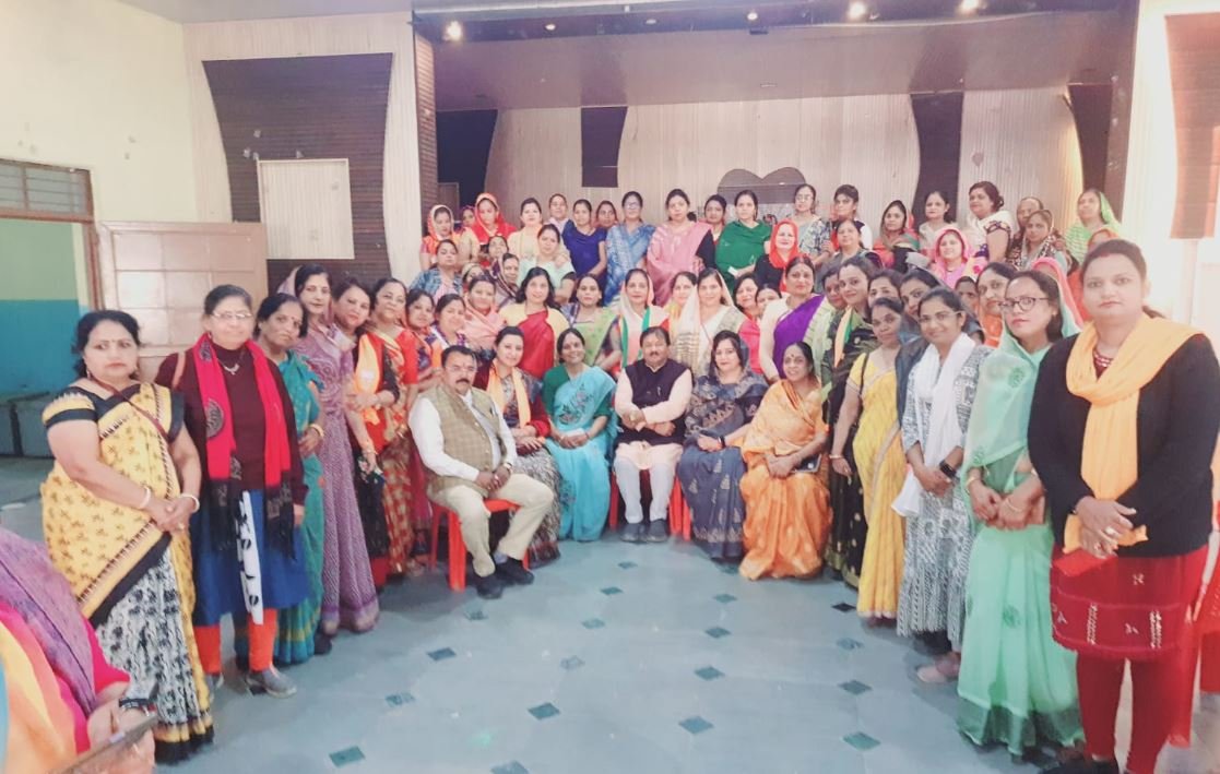 BJP Ratlam भाजपा महिला मोर्चा की कामकाजी बैठक संपन्न
